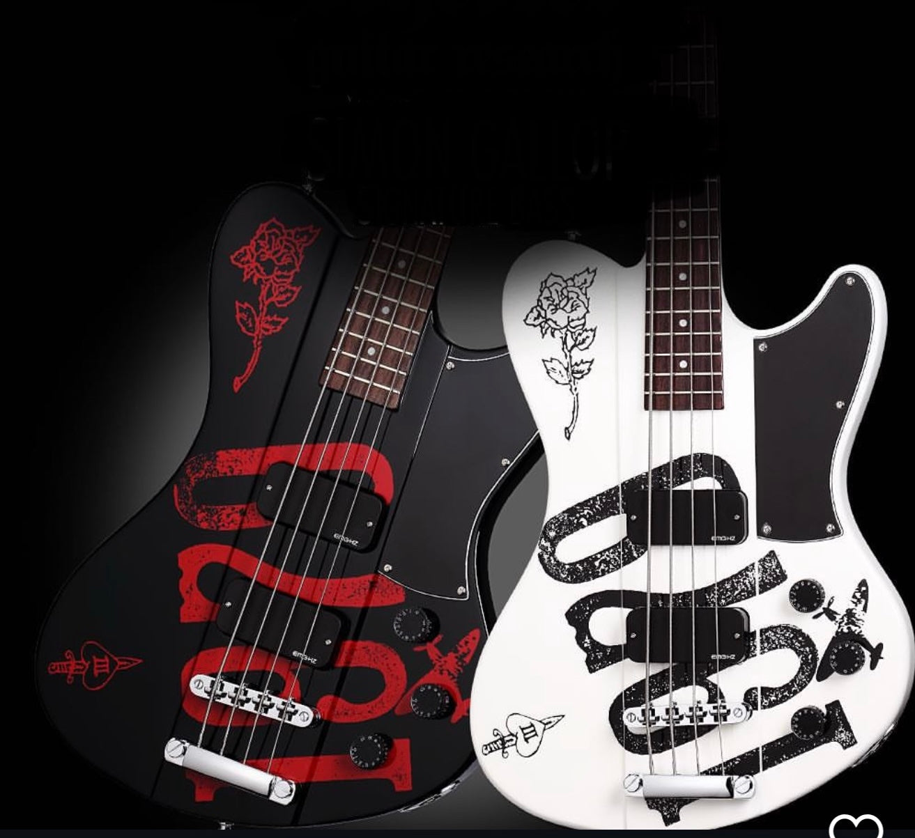 Ultra Spitfire bass Simon Gallup Tribute