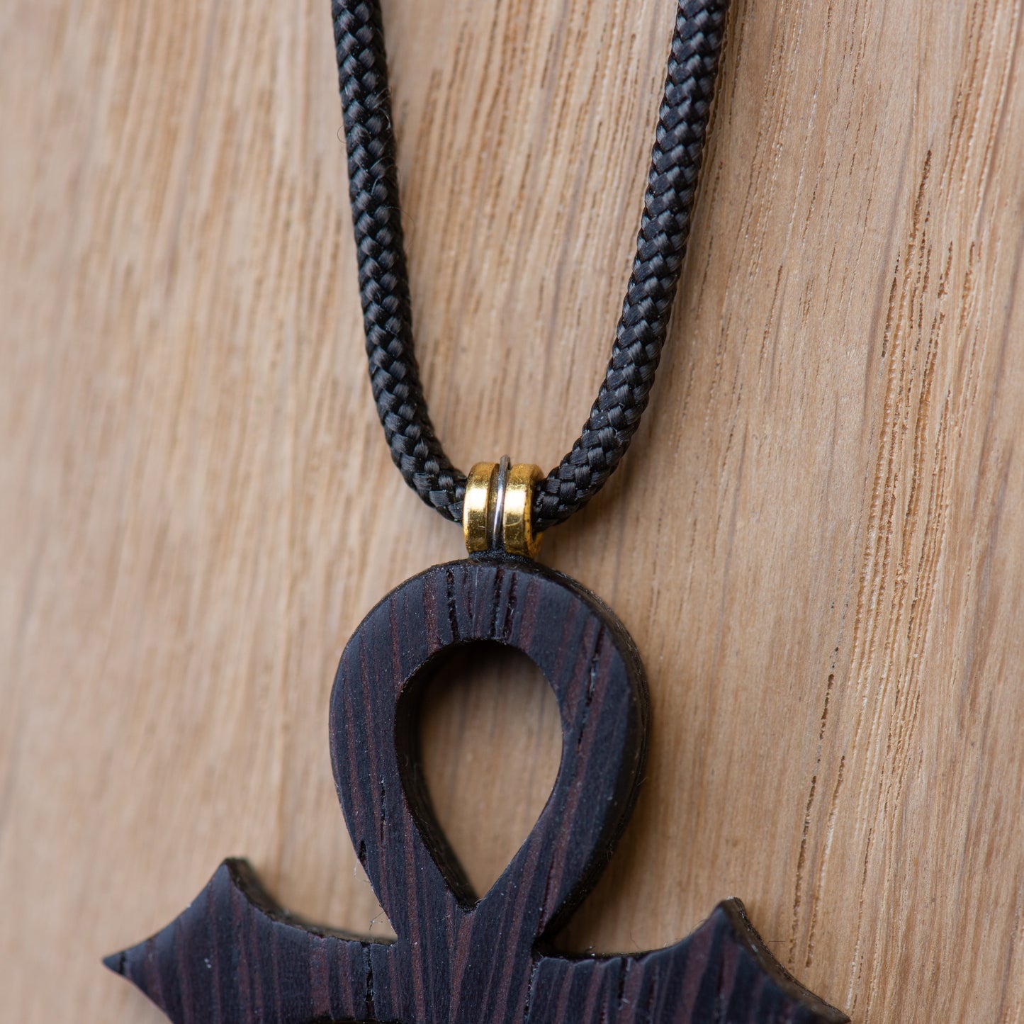 Ciondolo Ankh Gotica – Legno di Wengè