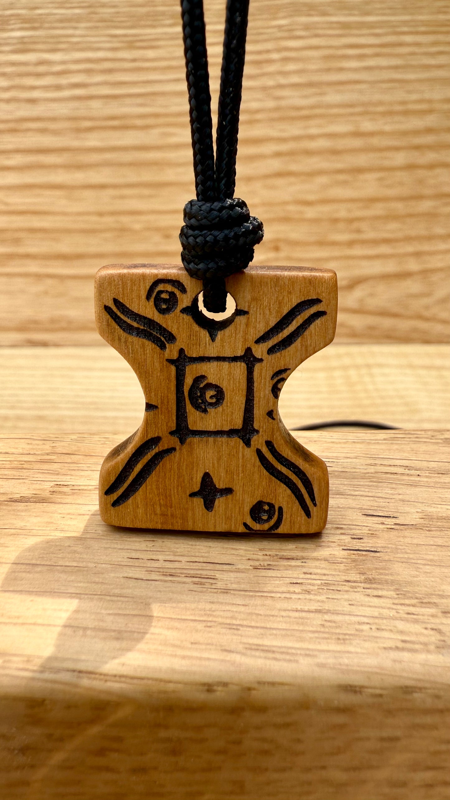 ciondolo in legno star wars anakin