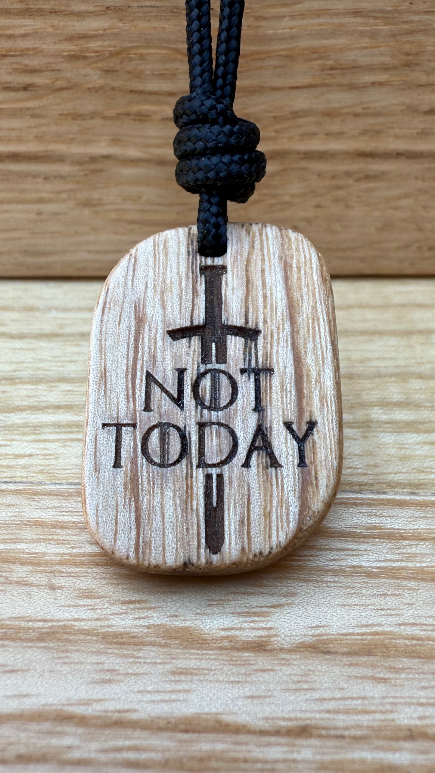 Ciondolo "Not Today" - Games of Thrones