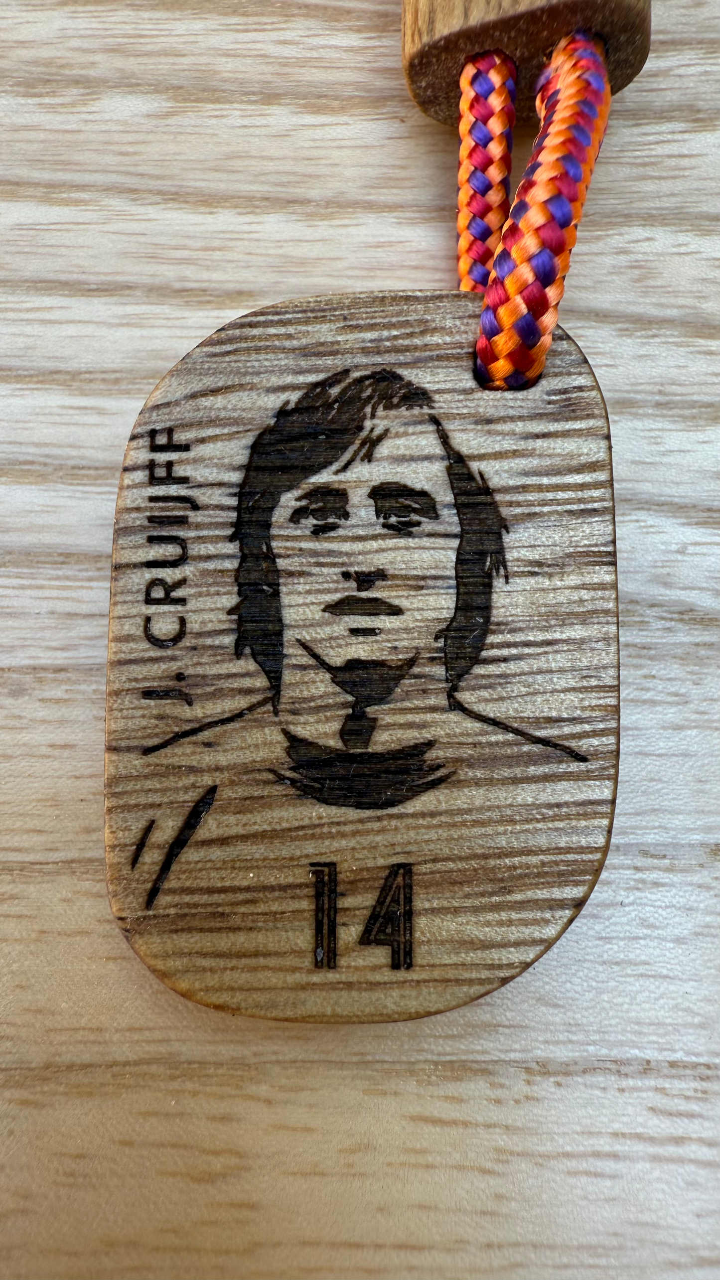 Portachiavi "Il Profeta del gol" - Cruijff