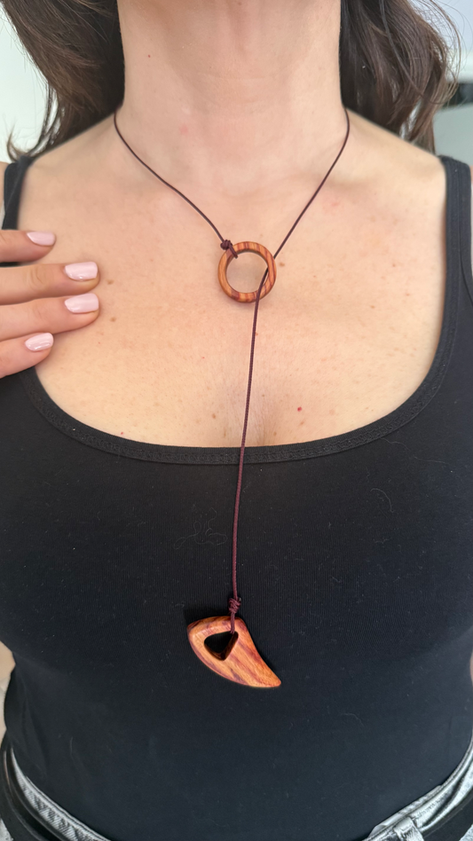 Wolf Fang Pendant with Loop
