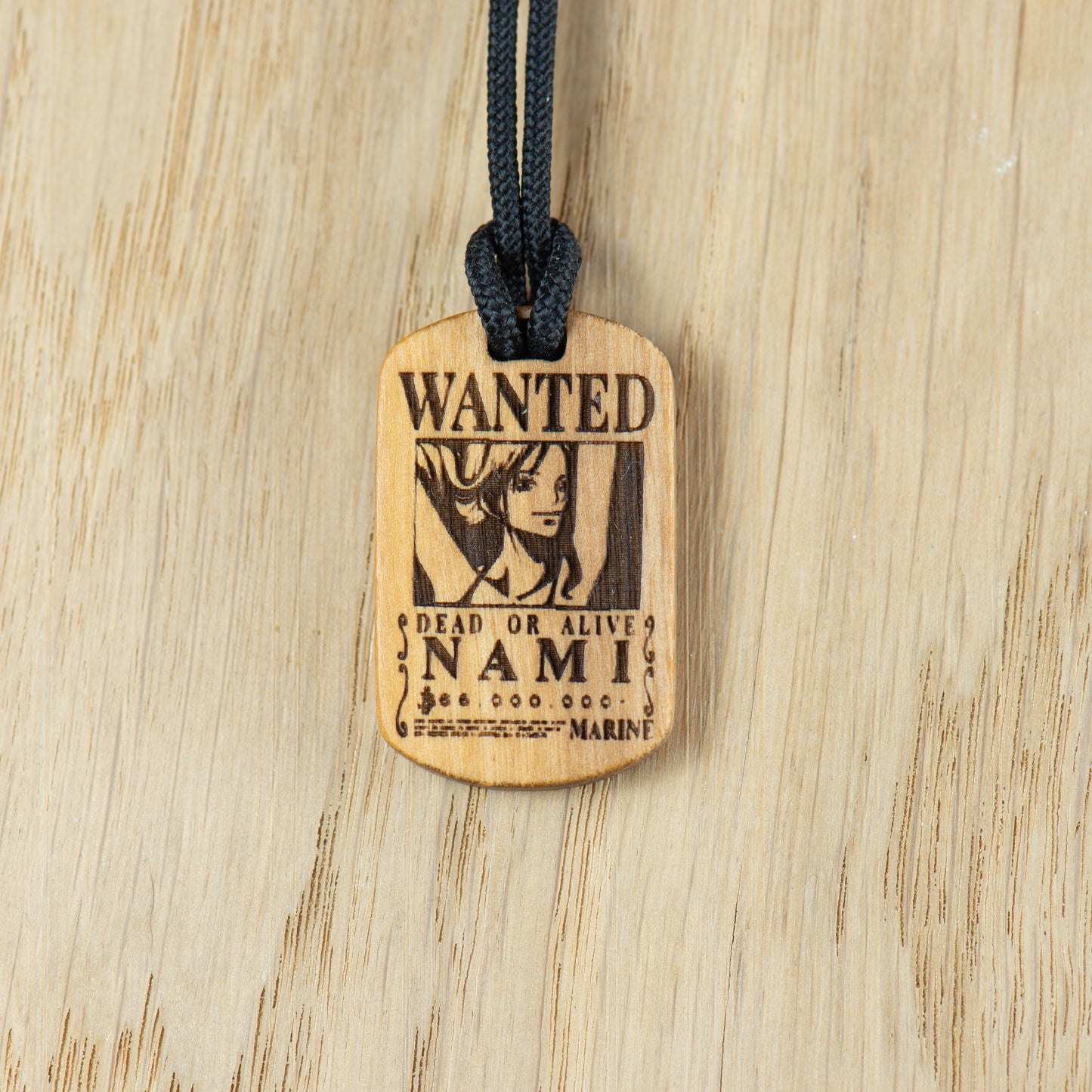 Ciondolo Dogtag "Wanted" - Nami