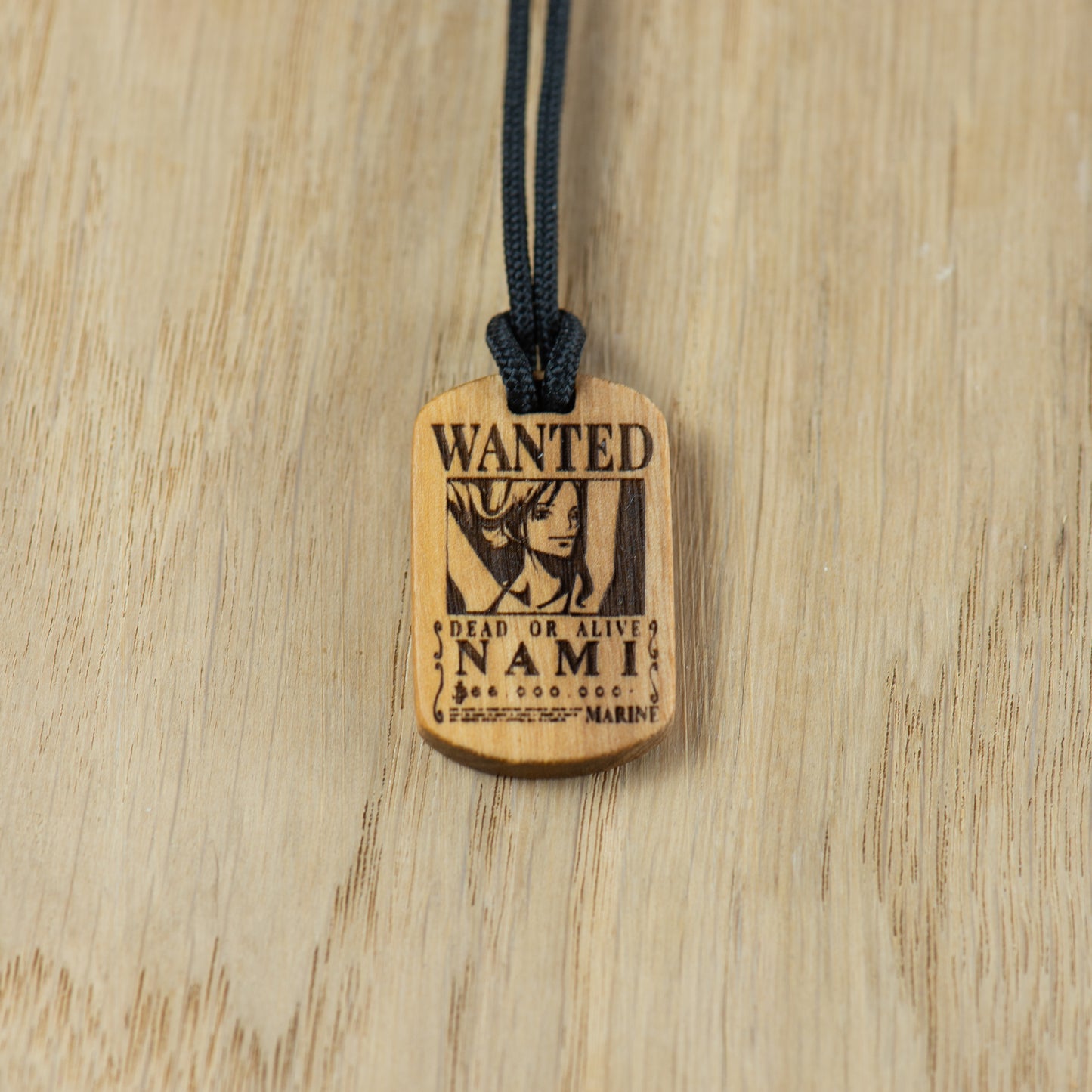 Ciondolo Dogtag "Wanted" - Nami