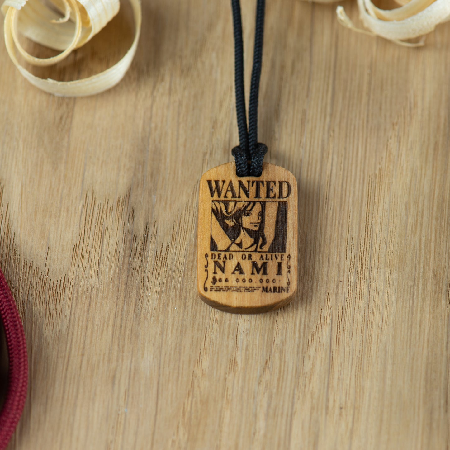 Ciondolo Dogtag "Wanted" - Nami