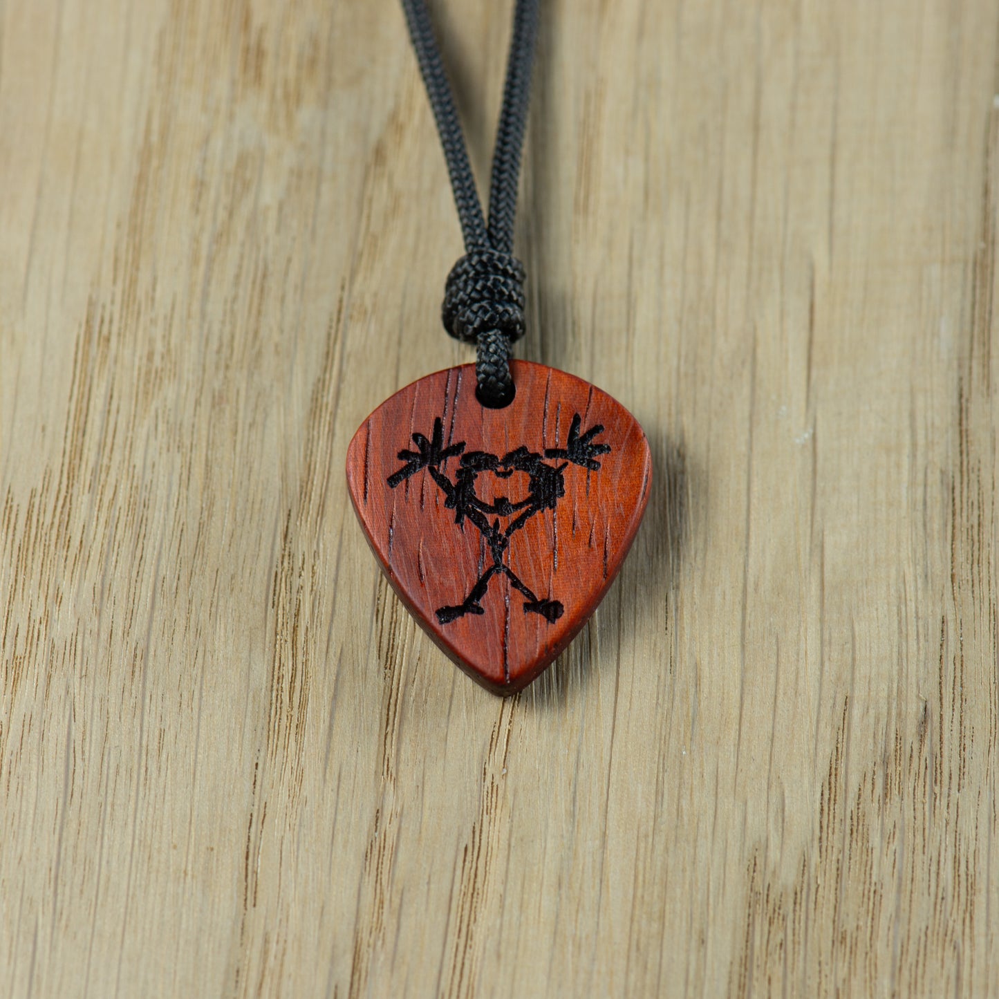 Ciondolo Plettro "Alive" - Padauk