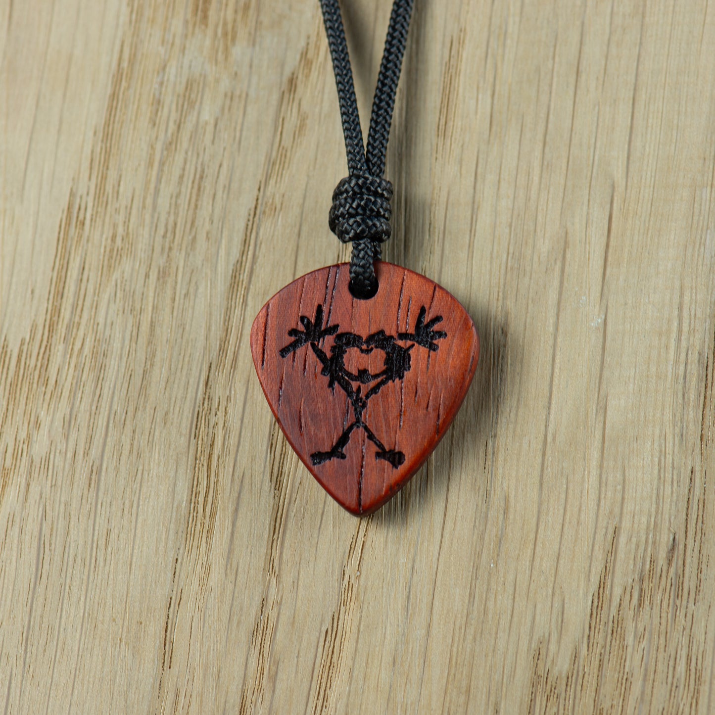 Ciondolo Plettro "Alive" - Padauk
