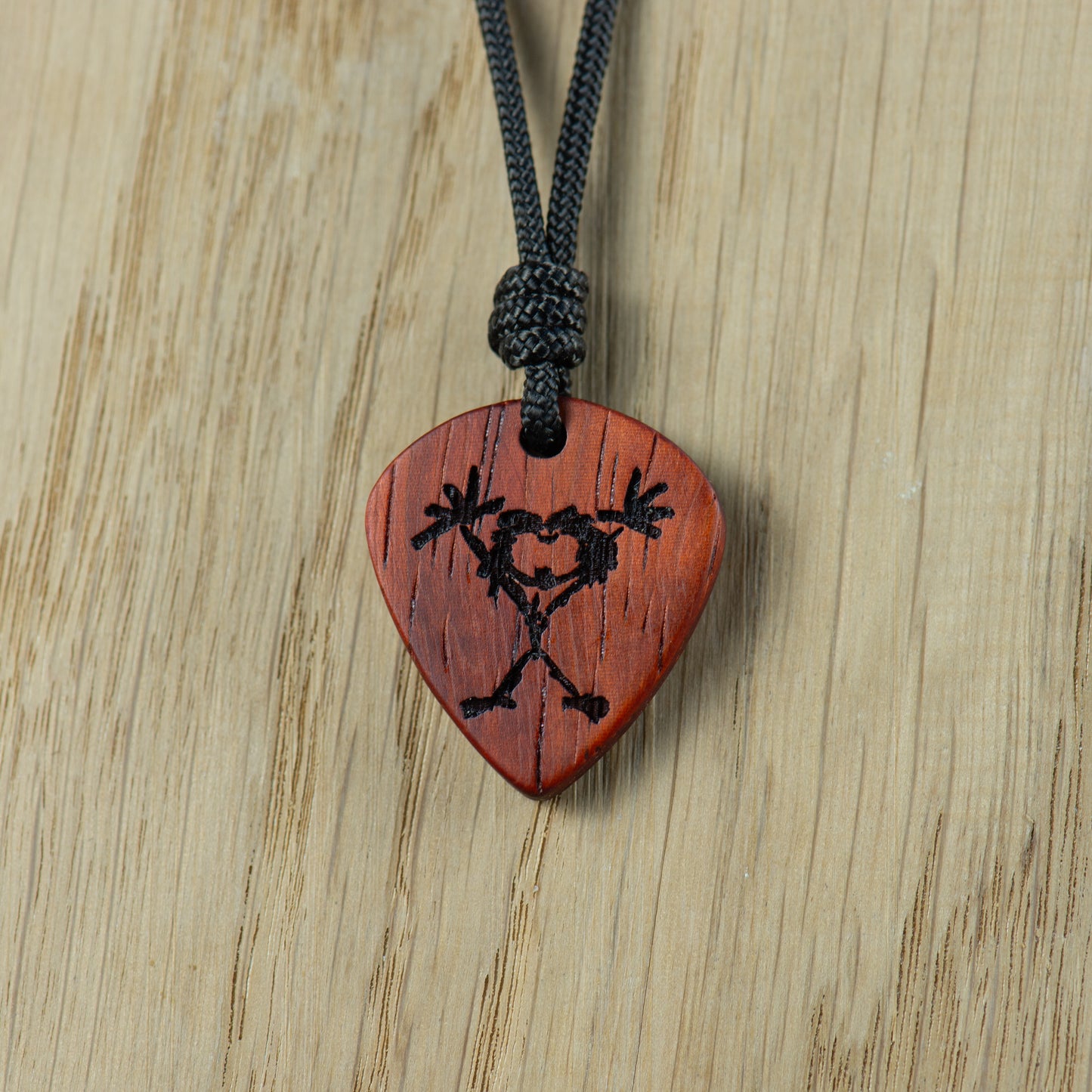 Ciondolo Plettro "Alive" - Padauk