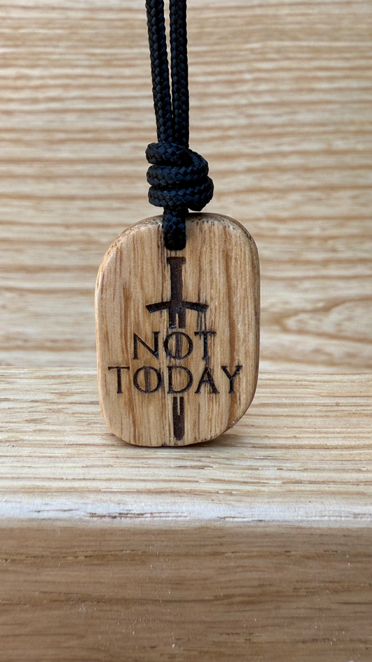 Ciondolo "Not Today" - Games of Thrones