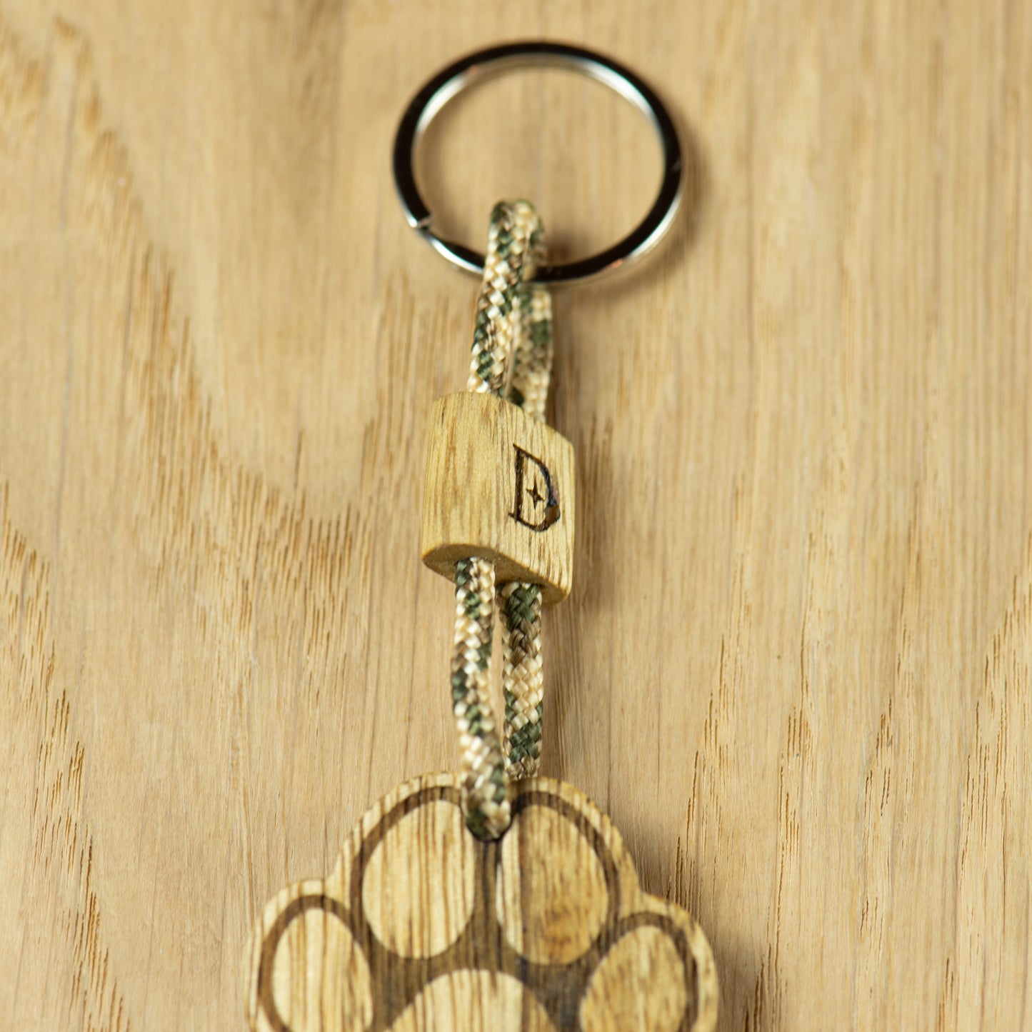 Portachiavi Pet – Cane in Korina Wood