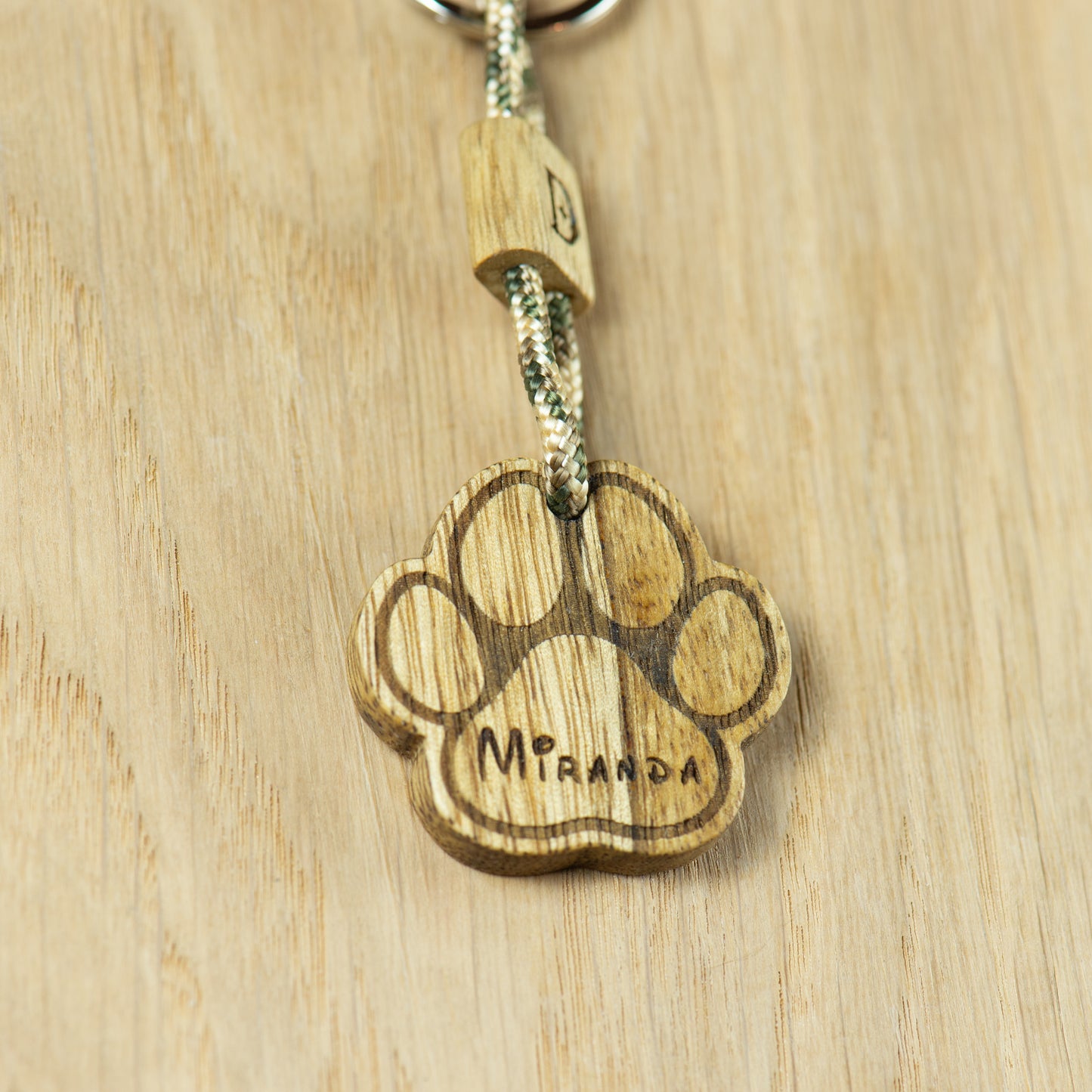 Portachiavi Pet – Cane in Korina Wood